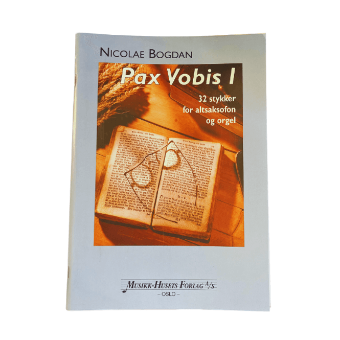 Hovedbilde Pax Vobis 1 - 32 stykker for altsax og orgel